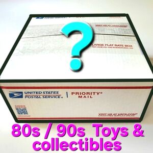 MYSTERY BOX of vintage 80s and 90s toys